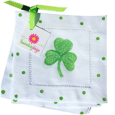 NAPKINS LINEN - LDD - SHAMROCK LINEN BLEND SET OF 4