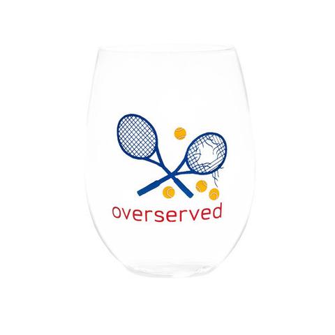 STEMLESS WINE GLASSES - AM - OVERSERVED NAVY