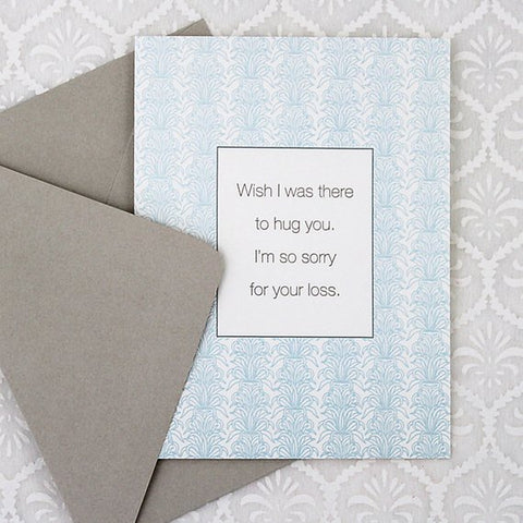 GREETING CARD -CBL- SORRY FOR YOUR LOSS