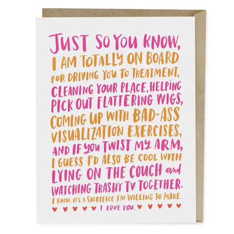 EMPATHY - EM - FRIENDSHIP THROUGH CANCER