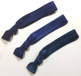 HAIR TIES - TKC - NAVY OMBRE