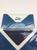 BOXED NOTE CARDS - OCM - ENGRAVED BIPLANE WITH NAVY LINED ENVELOPES