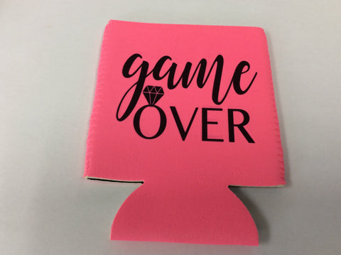 KOOZIE - TPB - PINK GAME OVER