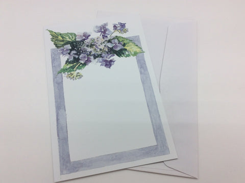 IMPRINTABLE INVITATION- ODB - BLUE LACECUP