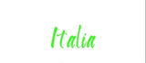 KITCHEN TOWEL - JTM - ITALIAN MAP OF “ITALIA” FLOUR SACK TOWEL