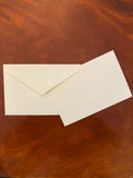 CRANE ECRU WHITE CORRESPONDENCE CARDS
