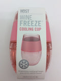 WINE GLASS - HS - FREEZE COOLING WINE GLASSES - “ROSE” SINGLE GLASS