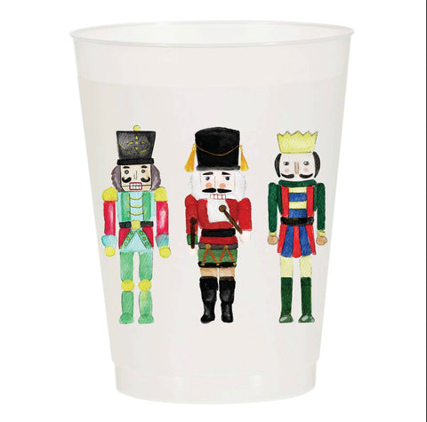 HOLIDAY FROST FLEX CUPS - SHH - NUTCRACKER (SET OF 10)