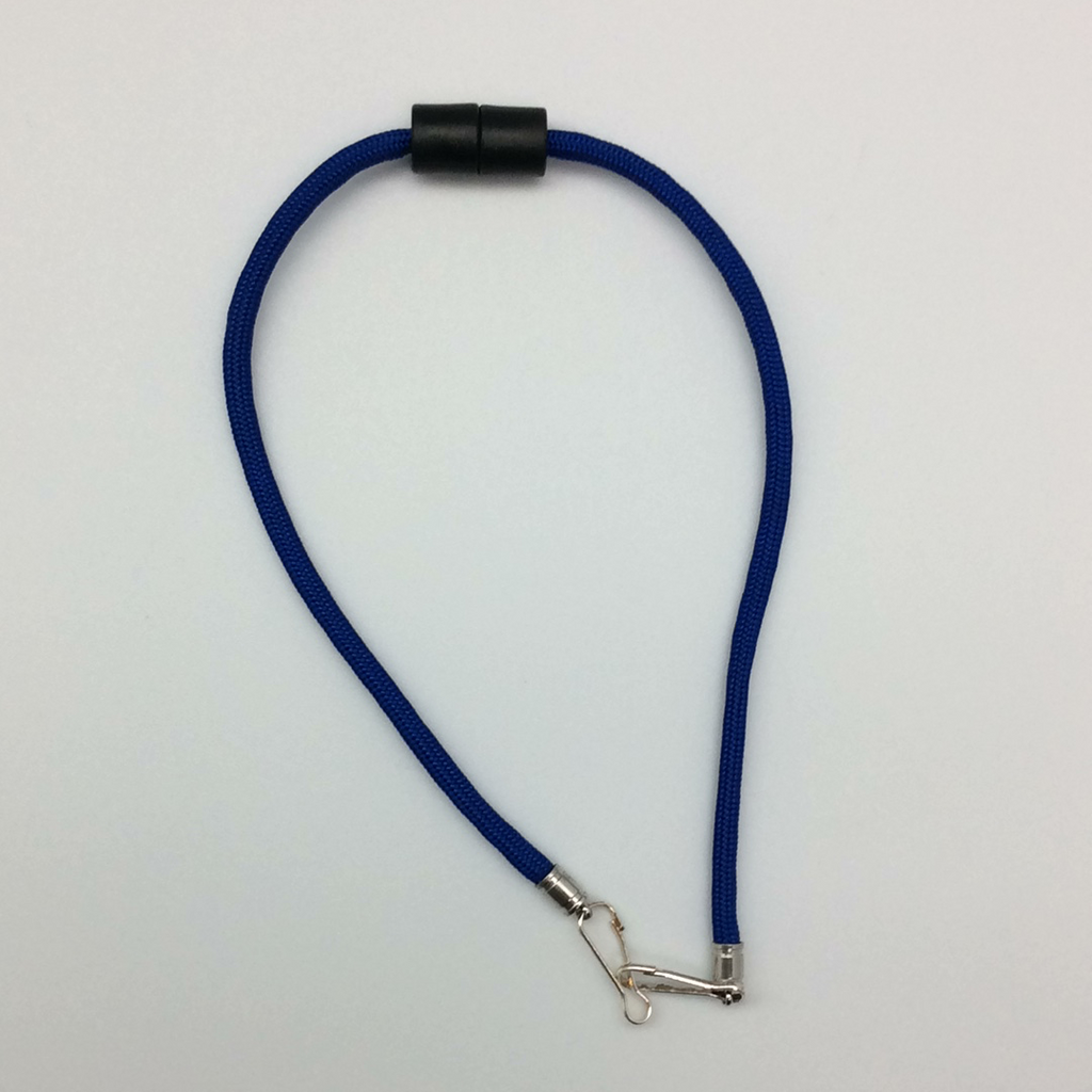 FACE MASK LANYARD - BFS -  BREAKAWAY CHILD BLUE