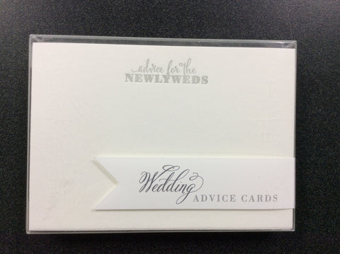 ADVICE CARD - CBL -  ADVICE FOR THE NEWLYWEDS