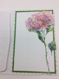IMPRINTABLE INVITATION- ODB - PINK HYDRANGEA