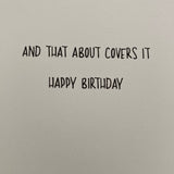 Things You Shouldn't Do Naked | Birthday Card
