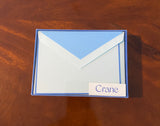 CRANE BOXED FOLD OVER NOTES