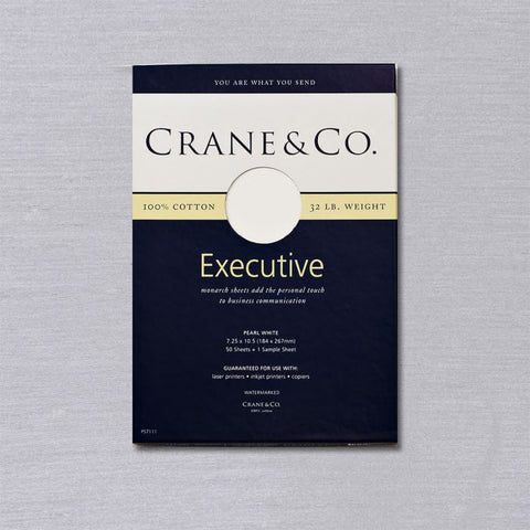 PLAIN SHEETS - CCO -  32 LB PEARL WHITE- Executive