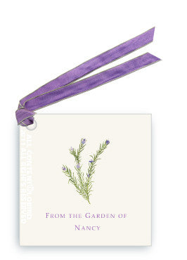 GIFT TAG SET - LB - ROSEMARY